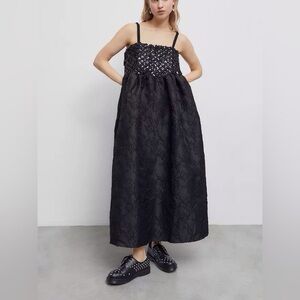 Dream Sister Jane The Sasha Pearl Embellished Midi Dress